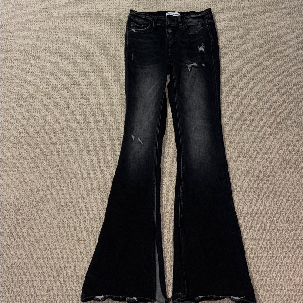 Flying Monkey Mid-Rise Flare Stretch Jean 25